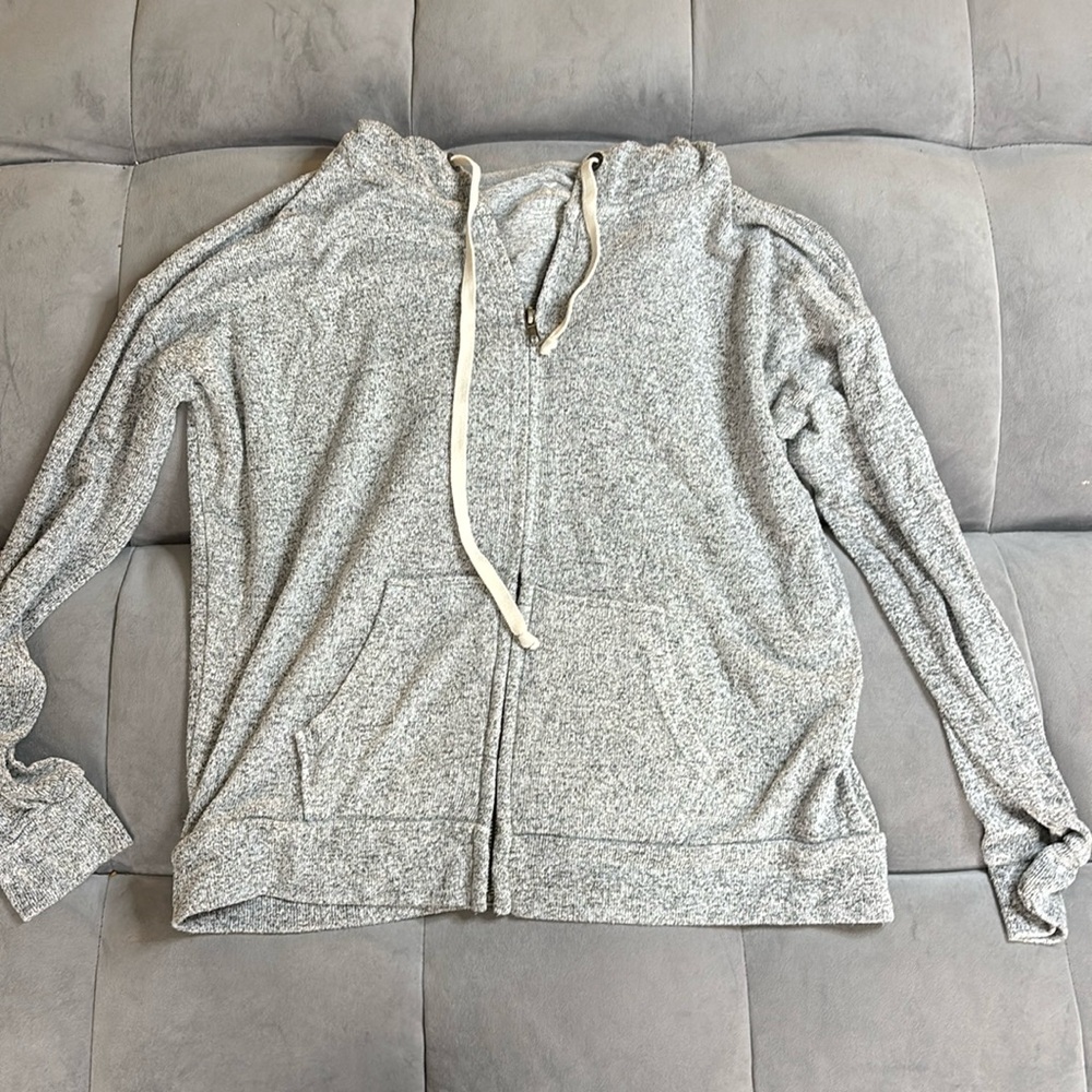 “American eagle outfitters”: terry zip up